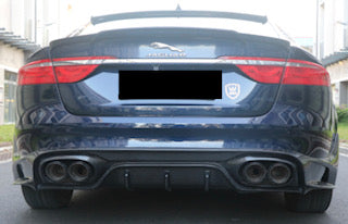 Jaguar XF X260 Aspec style Carbon Fibre Rear Spoiler 2016 - 2020