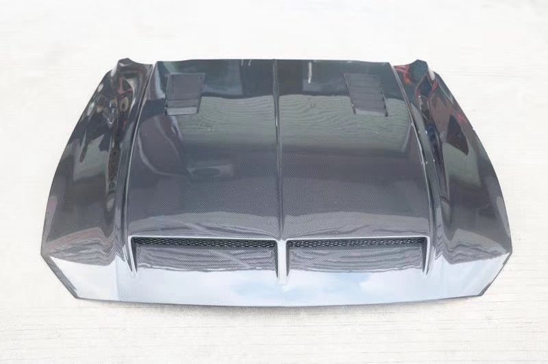 Ford Mustang Vented Carbon Fibre Bonnet Hood for all 2018 2019 2020 7th Gen Ford Mustang models