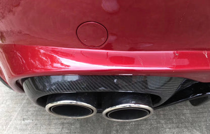 Jaguar XE Aspec Style part Carbon Fibre Rear Diffuser Valance with Tips 2016 - 2019