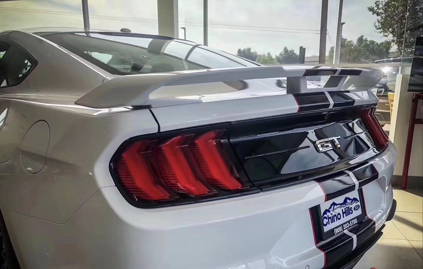 Ford Mustang Track Performance GT Racing Spoiler Aero Wing 2015 2016 2017 2018 2019 2020