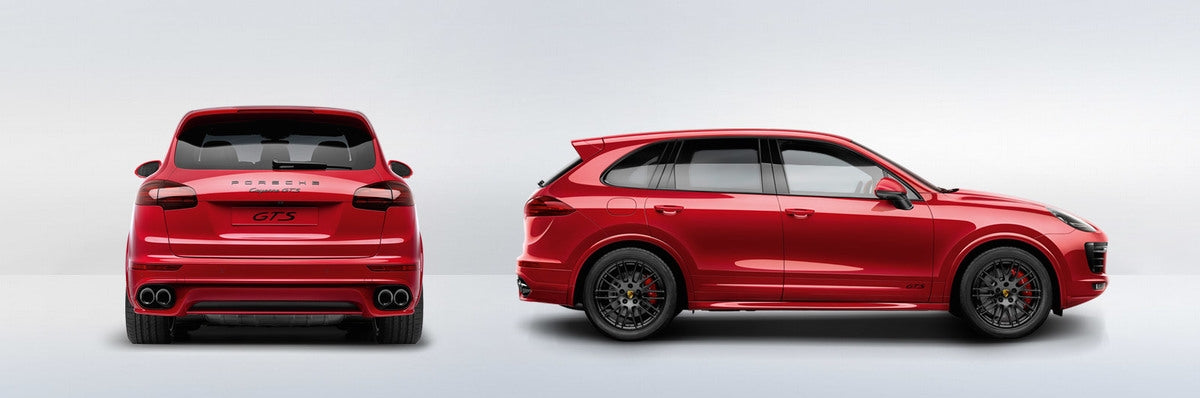 Porsche Cayenne Complete GTS Style Body Kit Upgrade With Turbo Bumper and DRL's Fogs 2015 - 2018