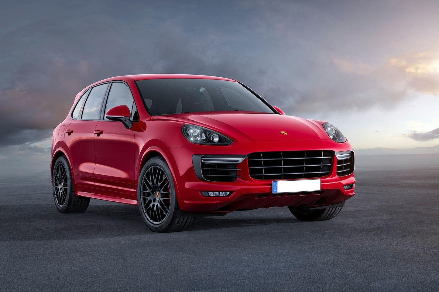 Porsche Cayenne Complete GTS Style Body Kit Upgrade With Turbo Bumper and DRL's Fogs 2015 - 2018