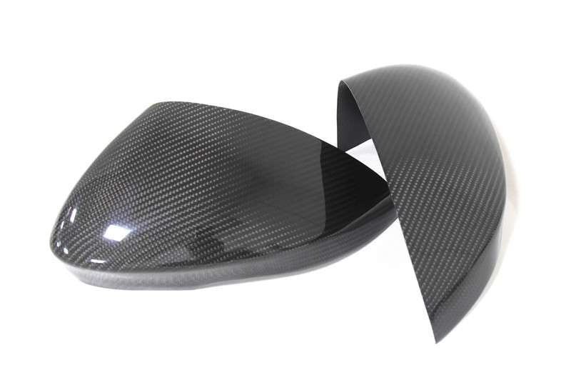 Jaguar XF XJ XK Carbon Fiber Mirror Cover Add On 2007-2017