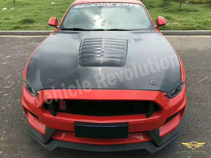 Ford Mustang GT500 Style Steel Bonnet Hood for all 2018-2019-2020 7th Gen models