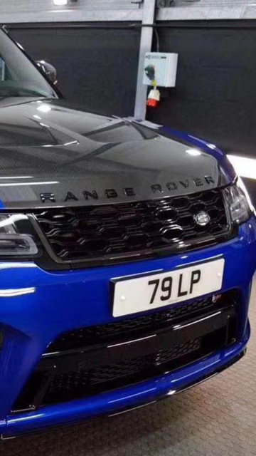 Range Rover Sport L494 SVR style Half Carbon Fiber Half FRP Bonnet Hood for all 2013 - 2021 models