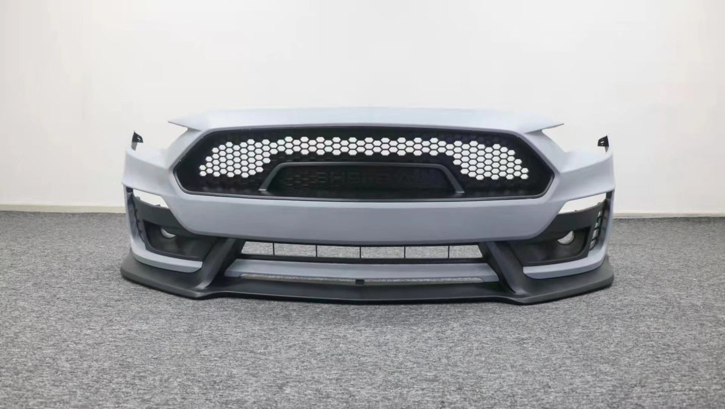 Ford Mustang GT500 Supersnake Style front bumper for 2017-2021 7th Gen models