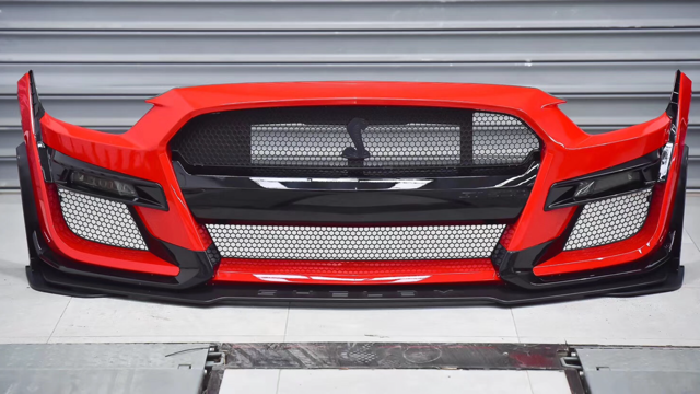 Ford Mustang GT500 Style front bumper for 2015 2016 2017 6th Gen models