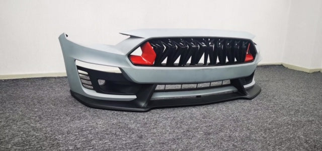 Ford Mustang GT500 Supersnake Style front bumper for 2017-2021 7th Gen models