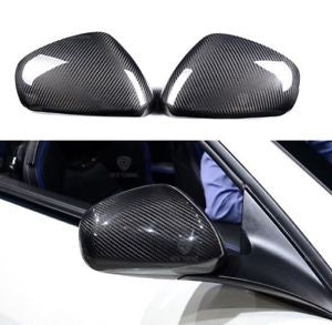 Maserati Ghibli Quattroporte Carbon Fibre Add On Mirror Covers 2013 2014 2015 2016 2017