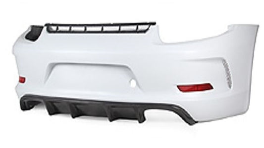 Porsche 911 (991) Upgrade GT3 Style Rear Bumper With Carbon Rear Diffuser 2012-2017