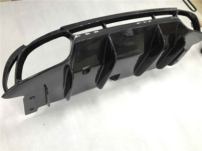 Alfa Romeo Giulia 2.7 Quadrifoglio Style Carbon Fiber Rear Diffuser Valance Splitter 2016 +